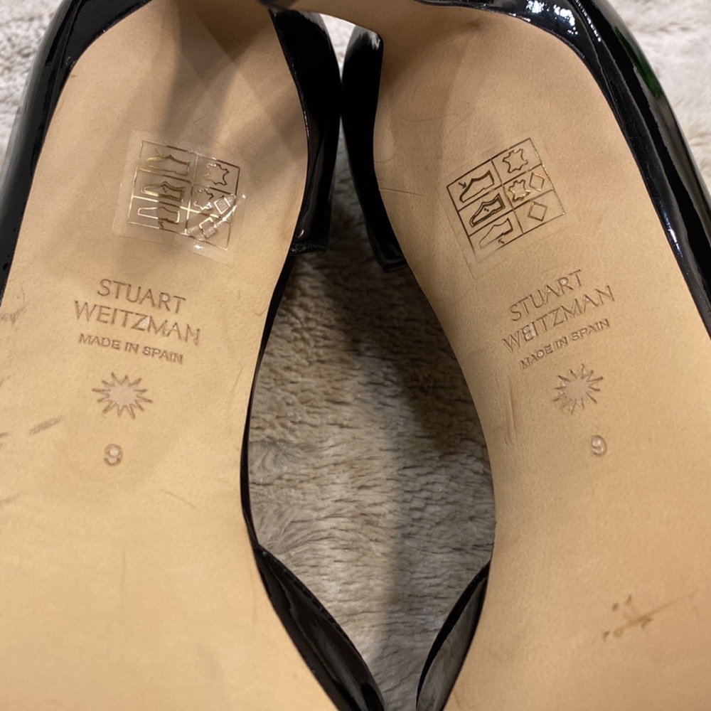 NEW💕STUART WEITZMAN Avenue d'Orsay Pointed Toe Pump Size 9 - Picture 15 of 15